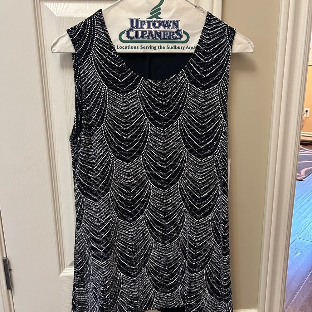 Ladies shimmery evening top